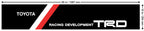 TRD Windshield banner