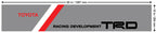 TRD Windshield banner